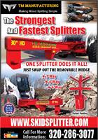 TM Skid Splitter Log Splitter Attachment