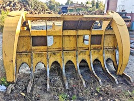 Heavy Duty Root Rake Grapple with JRB Coupling