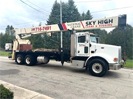 2008 National Crane on a Peterbilt 365 Chassis
