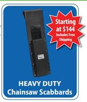 Heavy Duty Chainsaw Scabbards