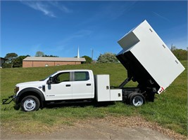 2020 Ford 550 4×4 Crew Cab with 1166 Chipper Body