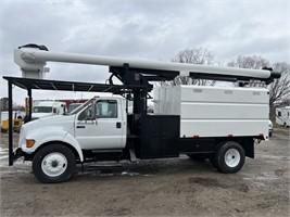 2007 Ford F750 61' Forestry Bucket Truck