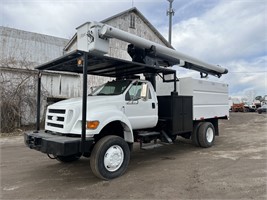 2006 Ford F750 4x4 Forestry Bucket Truck